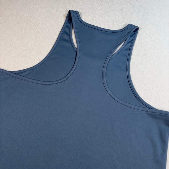 Jed North Tank Top Men's L Blue Stretch Gym Bodybuilding Stringer Training - Picture 8 of 12